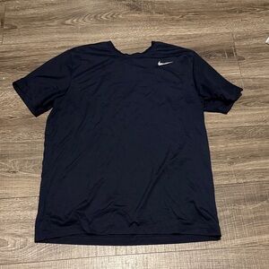 Nike Men's Navy Blue Short Sleeve Tee